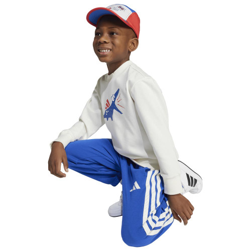 Adidas Παιδικές φόρμες σετ Seasonal Essentials Adiraptor Fleece Jogger Set